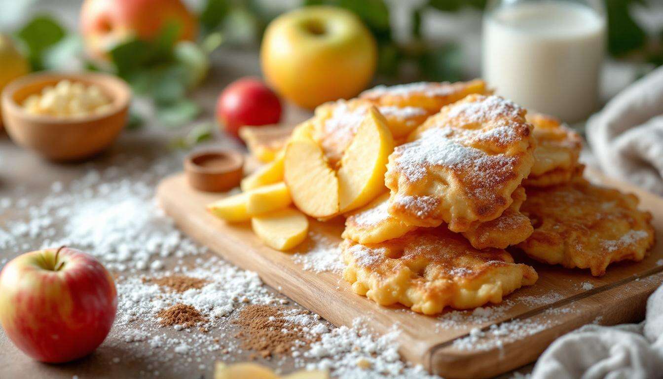 Come fare le frittelle di mele gonfie e non piene d’olio