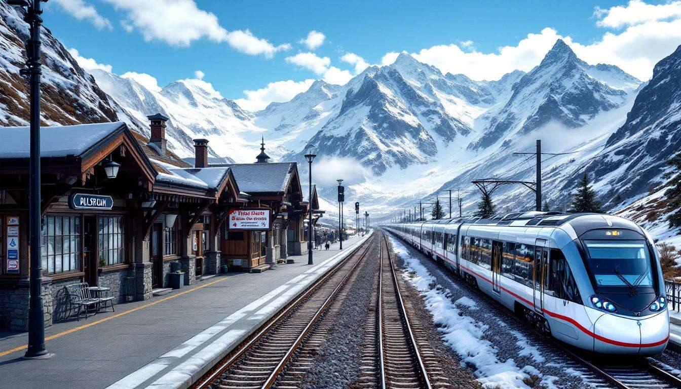 La stazione ferroviaria più alta del mondo è da record: viaggia in treno a 5.068 metri
