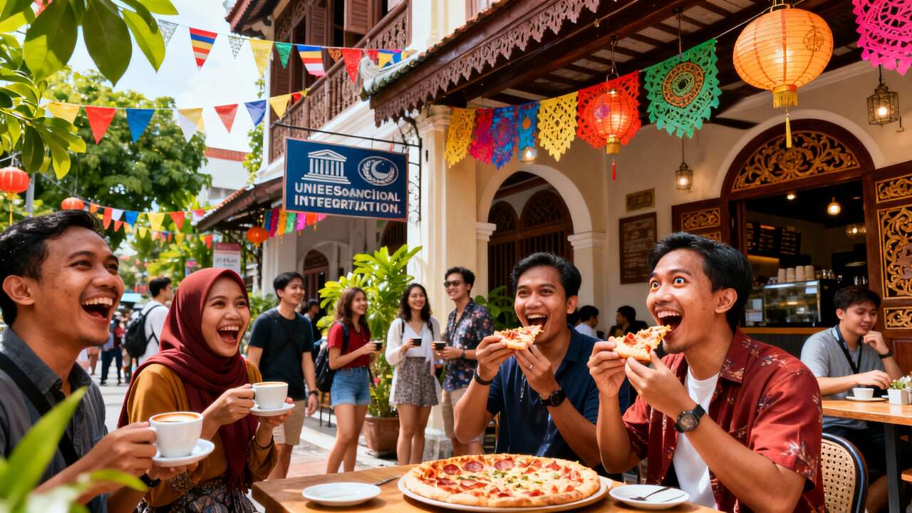 Mentre noi festeggiamo il riconoscimento UNESCO, in Brunei mangiano la pizza al caffè